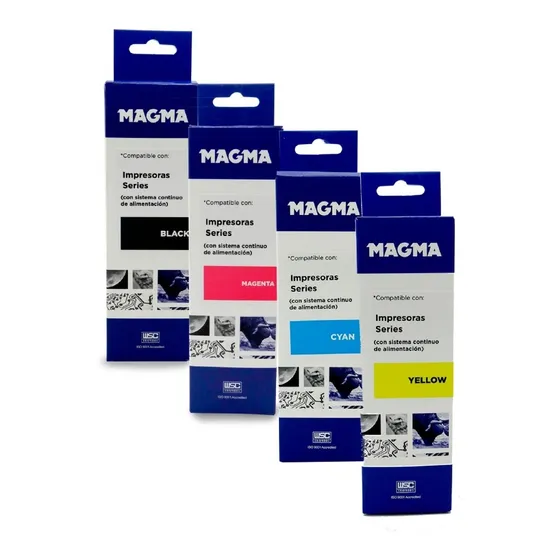 Tinta Compatible Para Impresora Universal  Pack X4