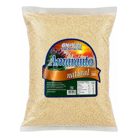Amaranto Natural 500 Gramos Gn+vida