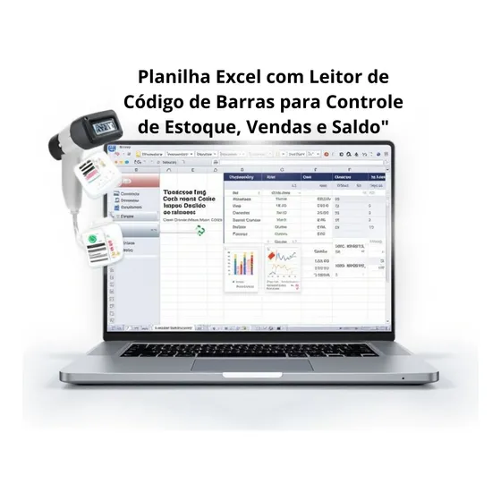 Controle De Estoque Em Excel Com Código De Barras E Vendas 