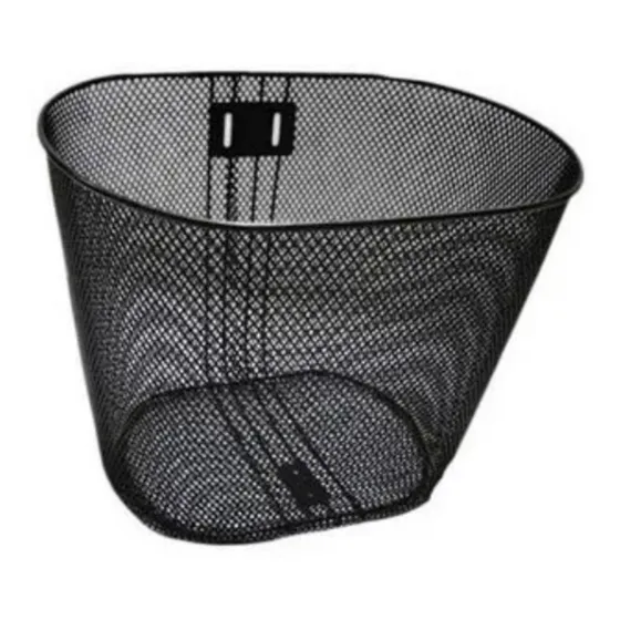 Cesta Cestinha Dianteira P/ Bicicleta Infantil Aro 16 Cores Cor Preta Isapa Aramada Infantil