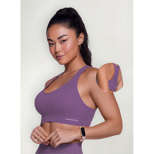 Top Fitness Alta Sustentação Reforçado Sem Costura Selene Top Fitness Alta Sustentação Reforçado Sem Costura Selene