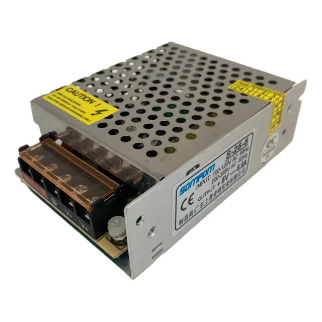 Fuente De Poder Switching 220vac A 5vdc (5a 25w)
