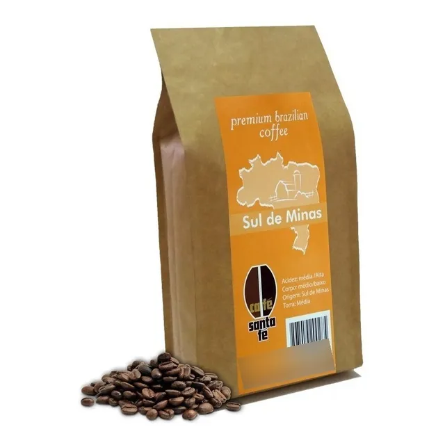 Café Santa Fé Sul De Minas Em Grãos/moído 250gr.