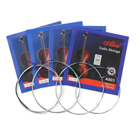 Jogo Cordas Violoncelo Cello Encordoamento 4/4 4/3 Premium