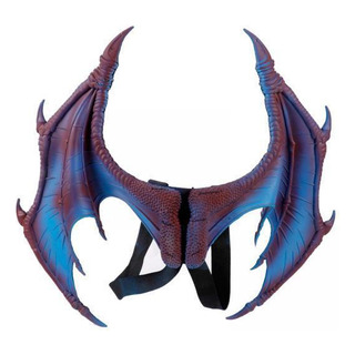 2 De Halloween Dragon Wing, Disfraz De Demonio, Azul 2 De Halloween Dragon Wing, Disfraz De Demonio, Azul
