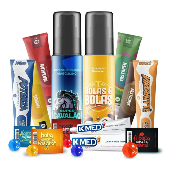 Pomada Gel  Retardante Aumento Penis Demore Gozar - 10un