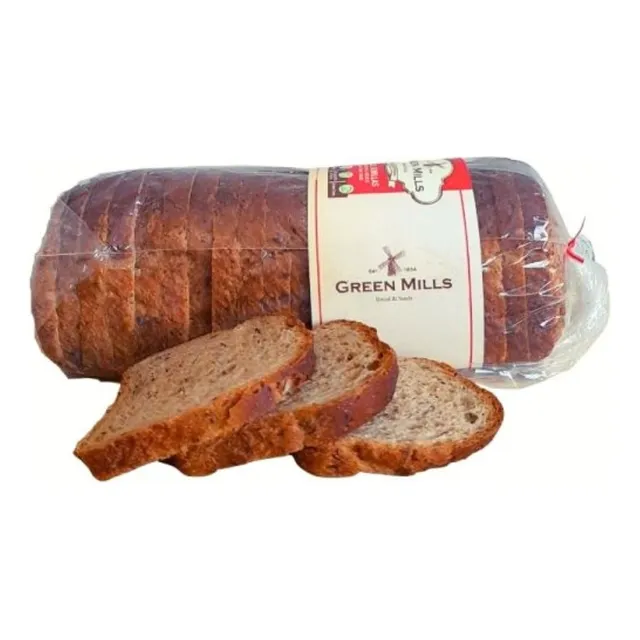 Pan Mix De Semillas Green Mills Cortado 650 Gr Integral