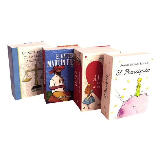 Minilibros, Libritos Libros Miniaturas Souvenirs 7x5cm Pack X11 Minis