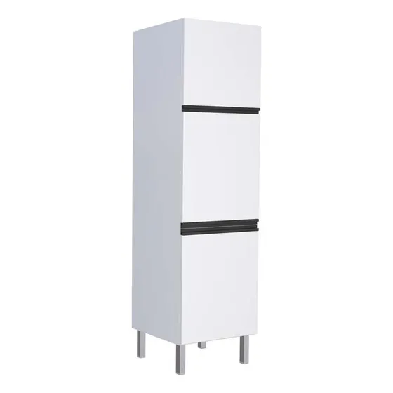 Paneleiro De Aço Para Cozinha Gaia Flat Cozimax Branco