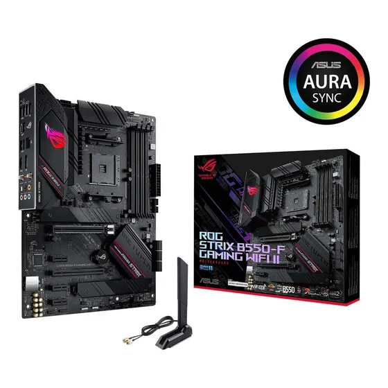 Tarjeta Madre Asus Rog Strix B550-f Gaming Wifi Ii  Am4 B550