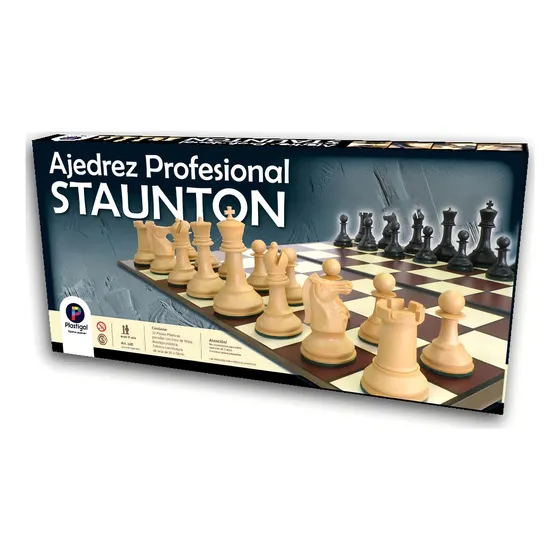 Plastigal Ajedrez profesional Staunton 160