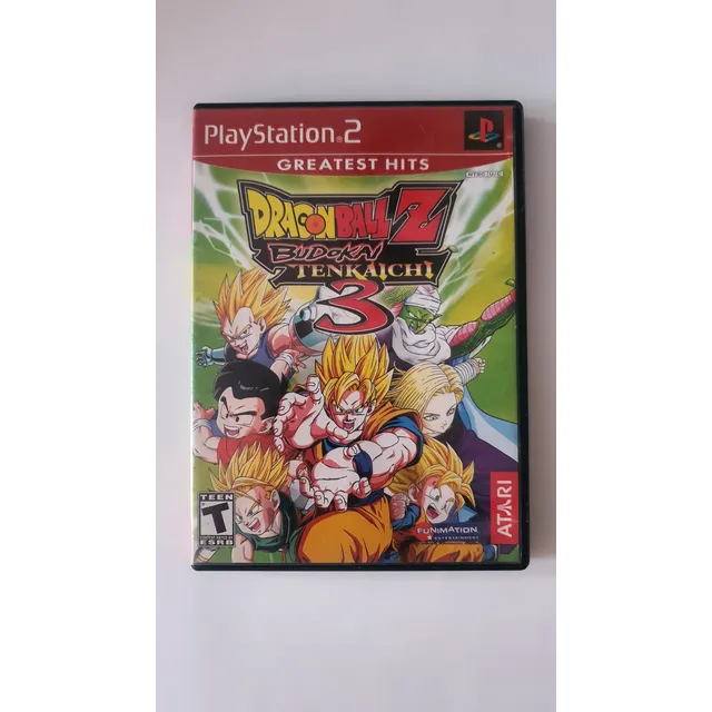 Caja De Dragón Ball Z Budokai Tenkaichi 3 Ps2 Greatest Hits