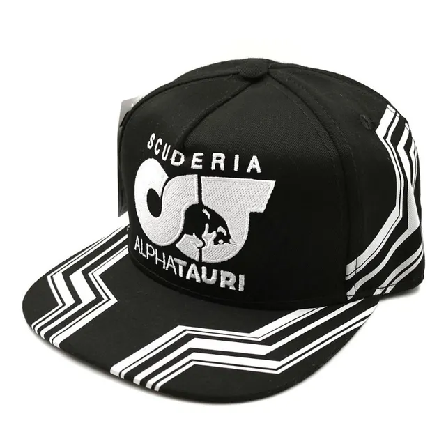 Gorra Cachucha Plana Tipo Scuderia Alphatauri Hombre - Mujer