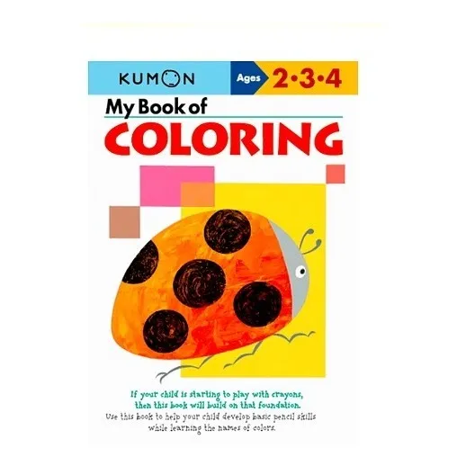 Libro Kumon:  My Book Of Coloring
