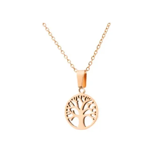 Collar Árbol De La Vida En Acero Quirúrgico 