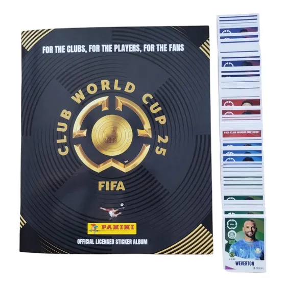 Album Mundial De Clubes 2025 +100 Figuritas - Oficial Panini