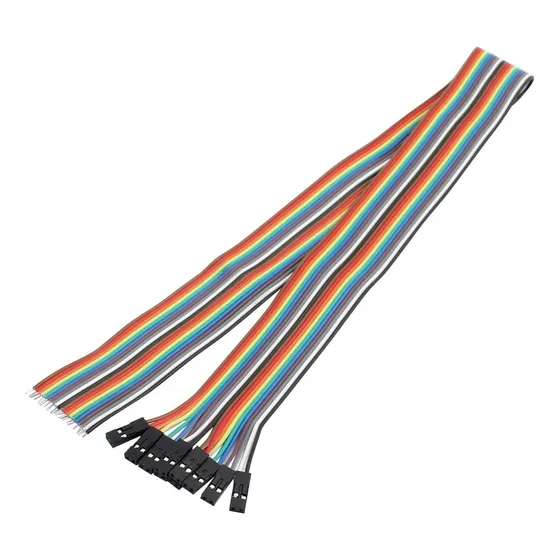 10 Cabl Puente 2p Una Sola Cabeza Hembra 19.7 In Largo