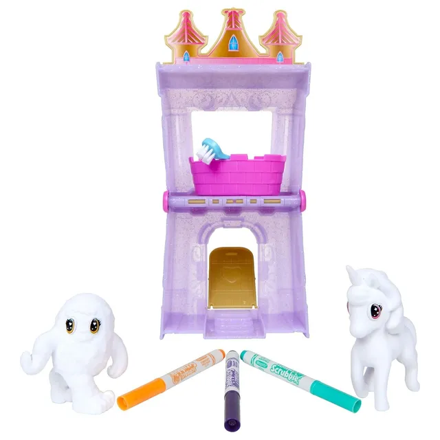 Crayola Color Pets Palace Mascotas Y Marcadores Lavables