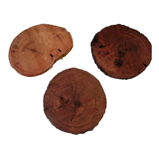 Rodajas De Madera Quebracho Para Camino Jardín Y Deco