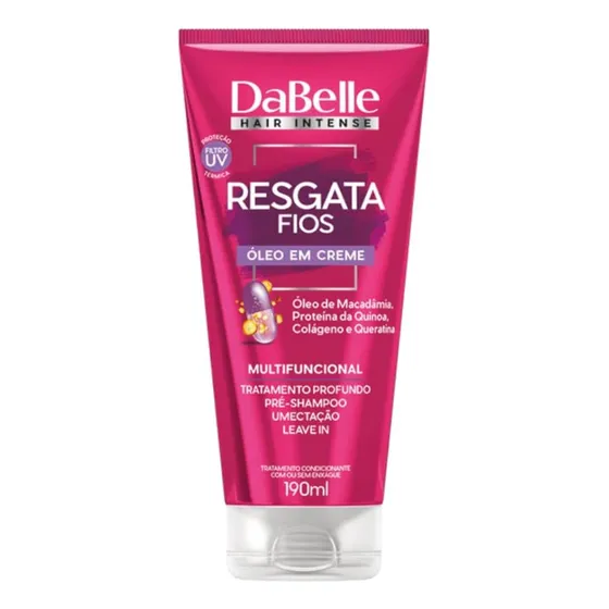 Dabelle Óleo Em Creme Multifuncional Resgata Fios