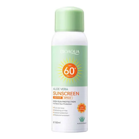 Protector Bloqueador Solar En Spray 60fps Aloe 150ml Bioaqua