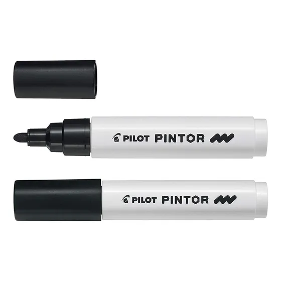 Marcador Pilot 1.4 Black Painter