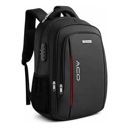 Mochila Masculina Notebook Impermeável Anti Furto Reforçada 35L Executiva Trabalho Faculdade Escolar Entrada Usb Fone Forpak