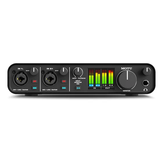 Interface De Áudio Motu M4 4x4 Usb-c
