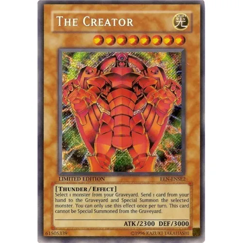 Yu-gi-oh The Creator - Secret Rare Frete Incluso