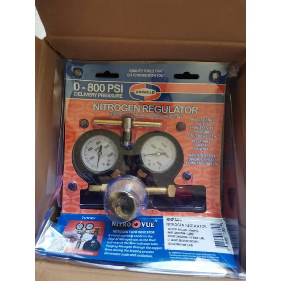 Regulador De Nitrogeno Uniweld 0-800psi 