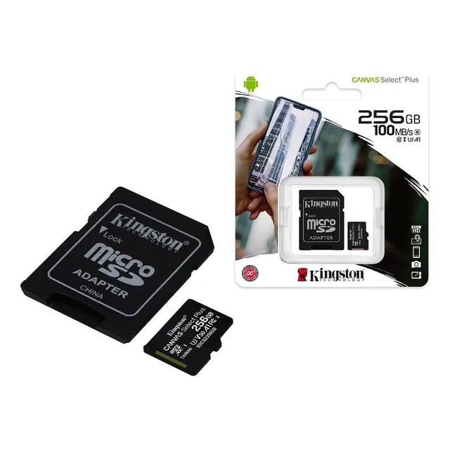 Memoria Microsd Kingston Select Plus 256gb Clase 10
