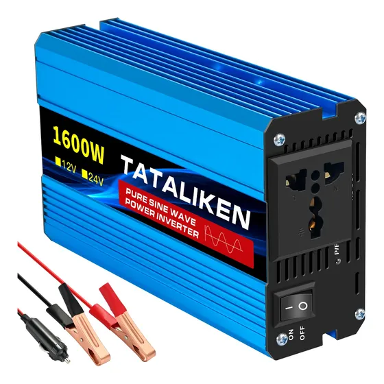 Inversor De Tensão 1600w 12v-110v, Onda Senoidal Pura