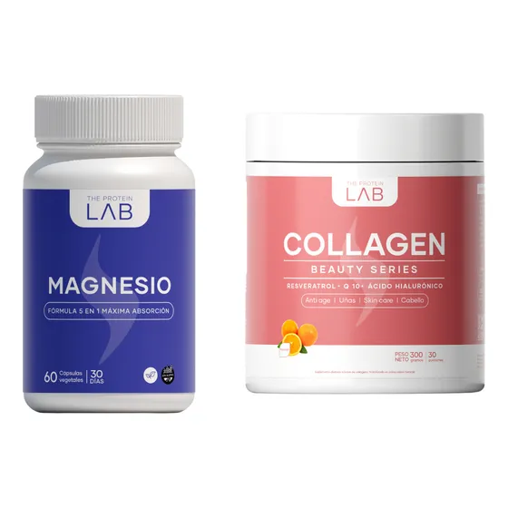 Magnesio 5 En 1 + Colágeno Beauty Series | The Protein Lab