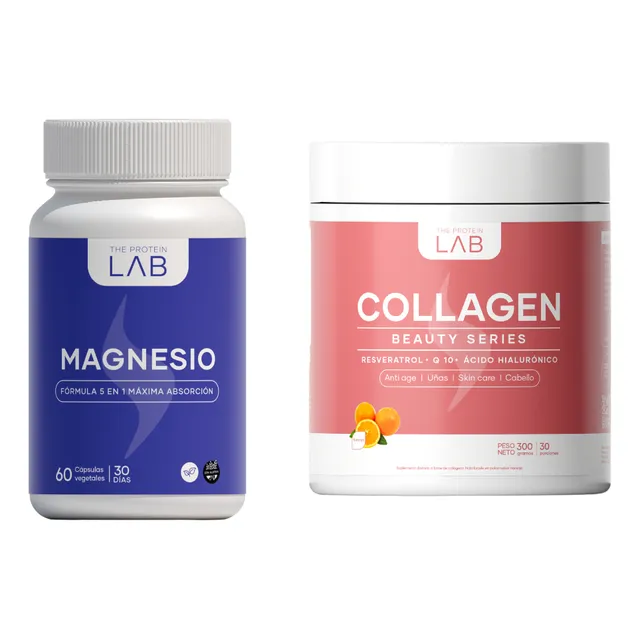 Magnesio 5 En 1 + Colágeno Beauty Series | The Protein Lab