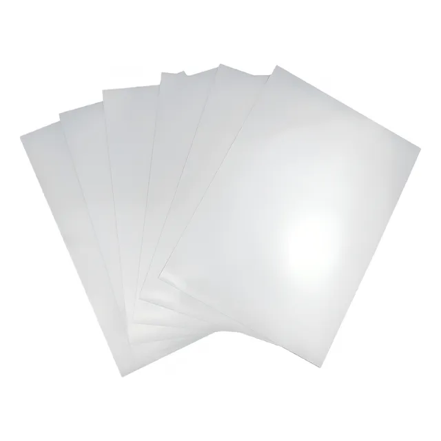 Papel Vinil Adhesivo Blanco 80um 20 Hojas A4 9600dpi