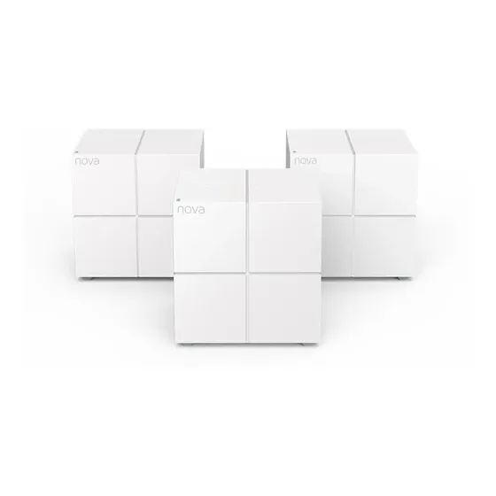 Roteador Gigabit Mesh Dual Band Com 3 Unidades Mw6 Tenda