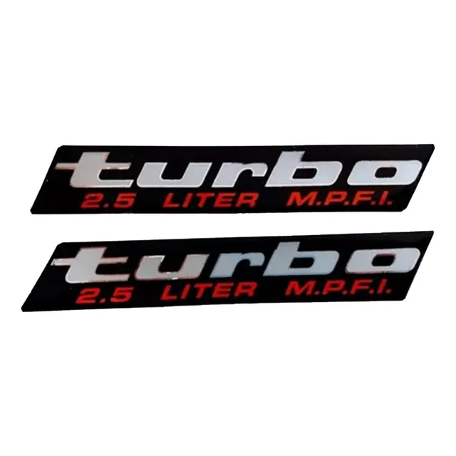 Emblema Lateral  Chrysler Spirit O Shadow Turbo 2.5 Liter 