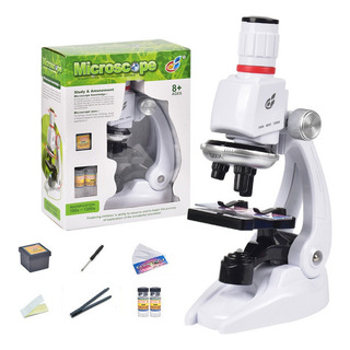 Microscópio Infantil De 1200x 400x 100x Para Observação Microscópio Infantil De 1200x 400x 100x Para Observação