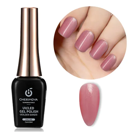 Esmalte De Uñas De Gel Pearl Glitter 8ml Cherimoya