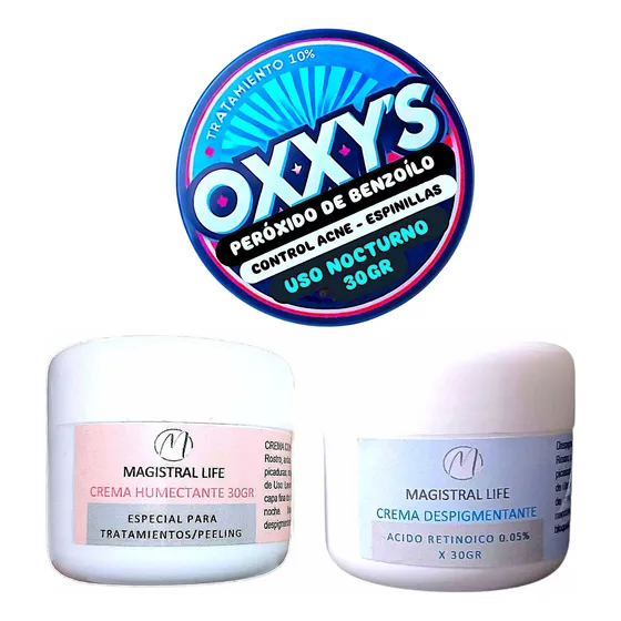 Oxy 10% + Crema Quita Manchas 