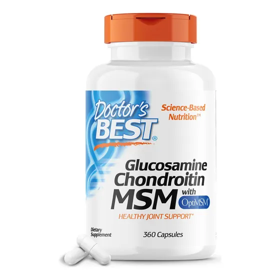 Suplemento Doctor's Best Glucosamina Y Condroitina Msm 360ct