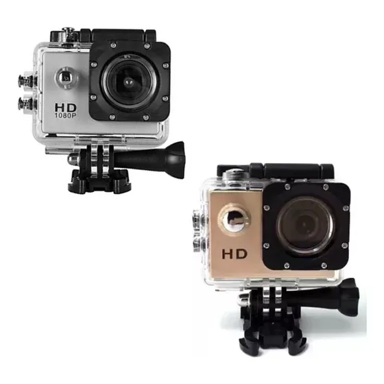 Cámara Deportiva 4k Hd Waterproof Go Pro Inalambrica 1080p