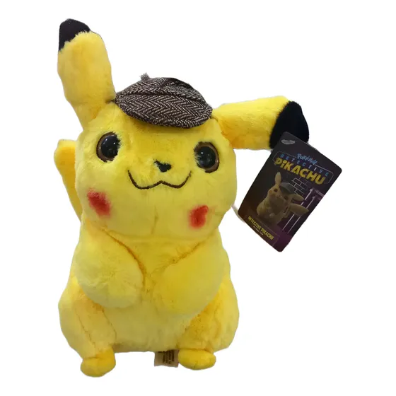 Peluche Detective Pikachu Pokémon 25cm