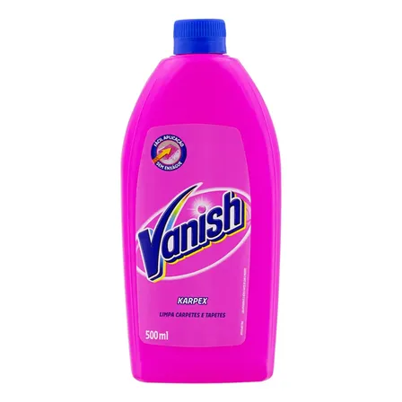 Limpa Carpete e Tapete Líquido Karpex Frasco 500ml Vanish