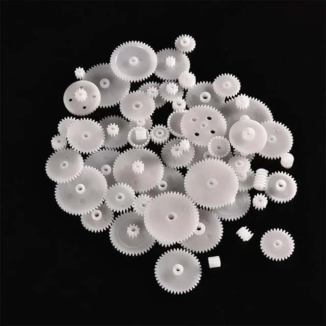Kit Engranajes De Plastico 58pcs Diy Proyectos Arduino