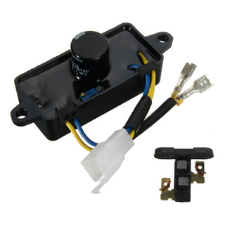 Regulador Voltaje Avr Planta Luz 3500 Watts Con Porta Carbon Regulador Voltaje Avr Planta Luz 3500 Watts Con Porta Carbon