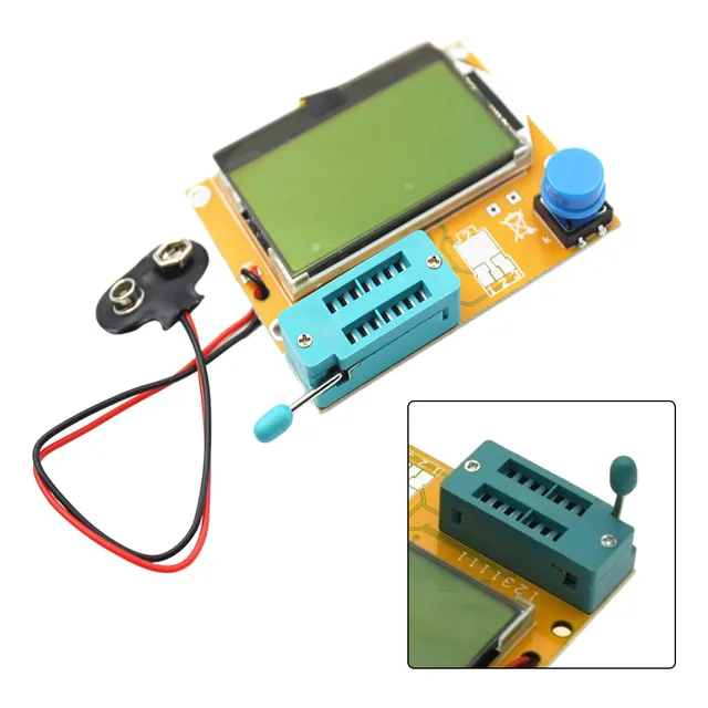 Probador De Transistores De Instrumentos Esr Meter Para Prue