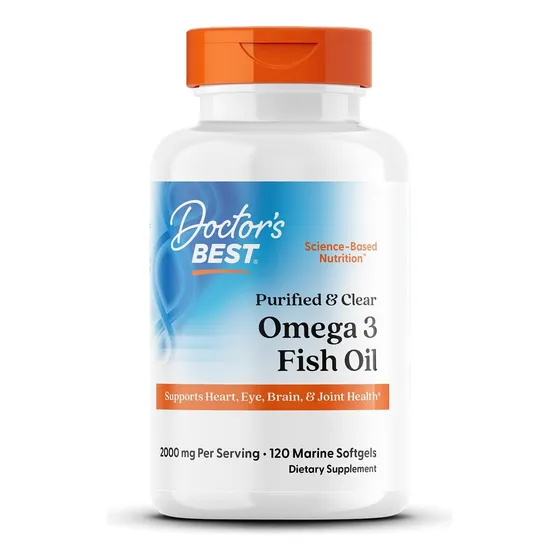 Aceite De Pescado Omega 3 Purificado Y Transparente De Docto