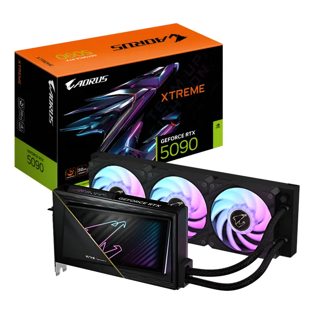 Tarjeta Video Aorus Geforce Rtx 5090 Xtreme Waterforce 32g