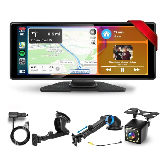 Radio Auto Portable Carplay Android Camara 10.26